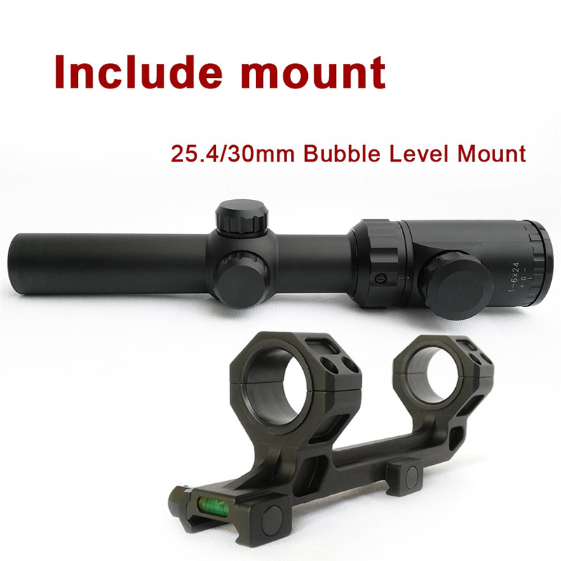 1-6x24 Riflescopes SFP Illuminated Reticle for Hunting