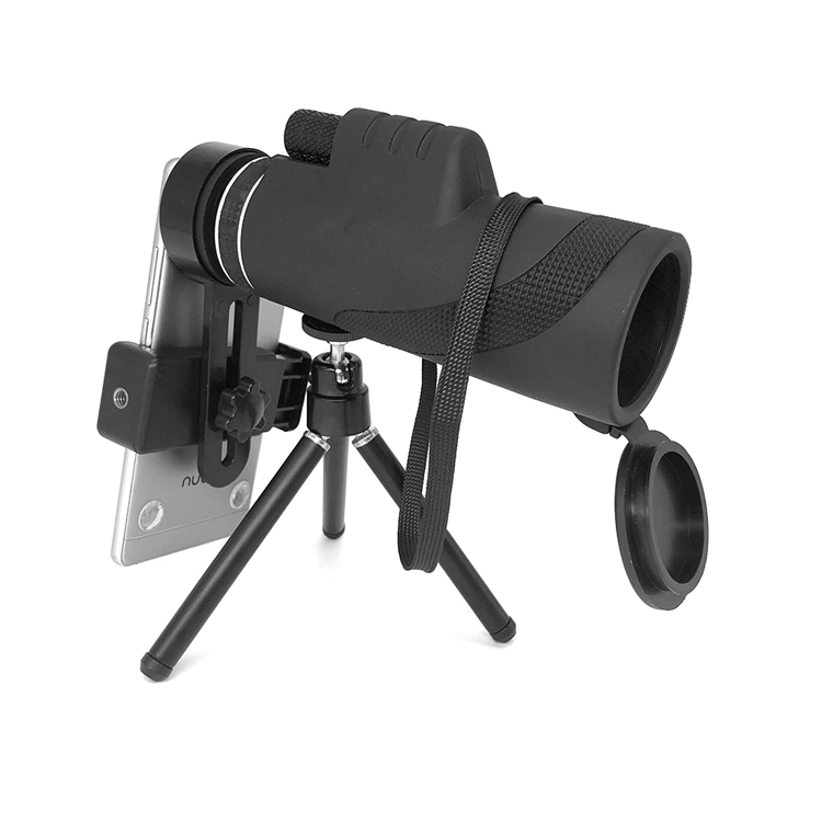 Smartphone Monocular Telescopes 12X50 16x52 40x60 BAK4 Prism Monocular
