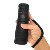 Stabilized 8-24x40 Zoom Monocular  Compact with Phone Holder