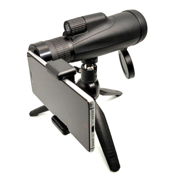 product-10-30X50 High Power Zoom Bak4 Prism Zoom Monocular Telescope With Smartphone Holder Tripod-T